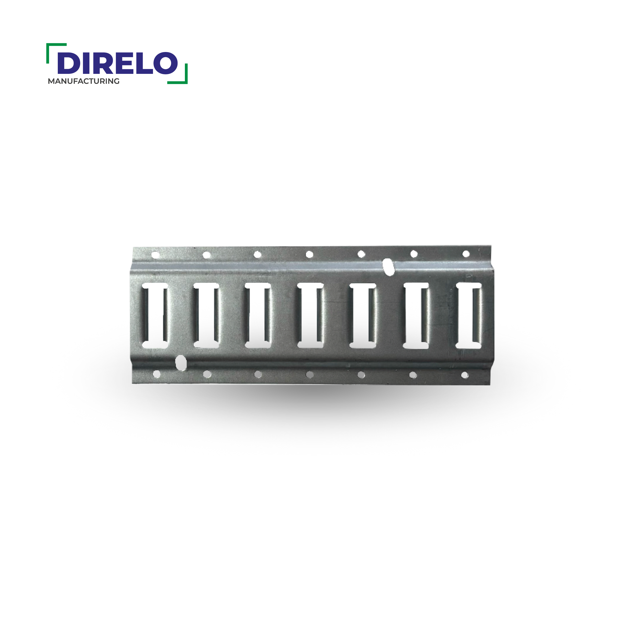 Riel logístico horizontal de 10´ galvanizado