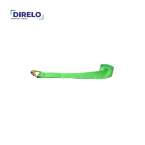 Banda de uso técnico de 4” x 9 mts c/gancho garfio verde